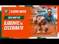 RG Classics - Novak Djokovic vs Marco Cecchinato - 2018 | Roland Garros