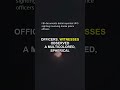 FBI documents detail reported UFO sighting involving Anoka police officers #Shorts