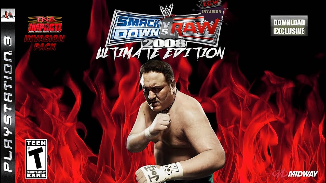 Smackdown! Vs Raw 2008: Ultimate Edition - Samoa Joe - Reveal Trailer