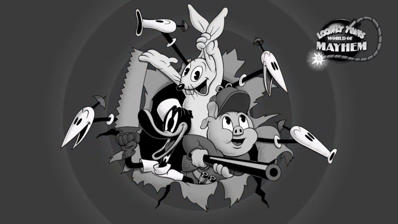 Looney Tunes World Of Mayhem - Wackyland Hub (1 HOUR) - YouTube