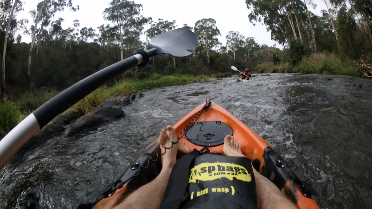 Kayaking fail! Wonga Park trail. 4K - YouTube