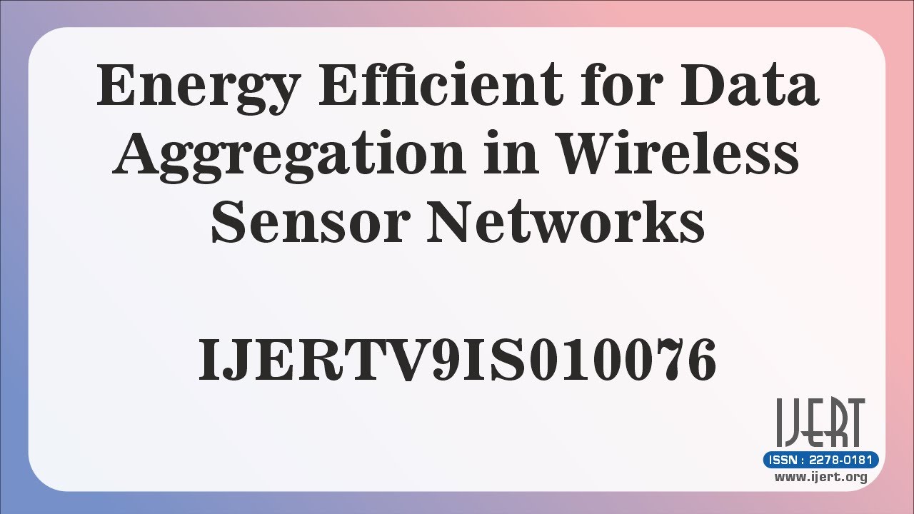 Energy Efficient for Data Aggregation in Wireless Sensor Networks
