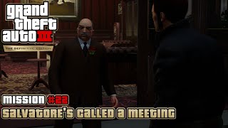 GTA 3: Definitive Edition - Mission #22 - Salvatore's Called a Meeting (PC)
