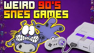 10 WEIRD Super Nintendo Games Only 90s Kids Remember