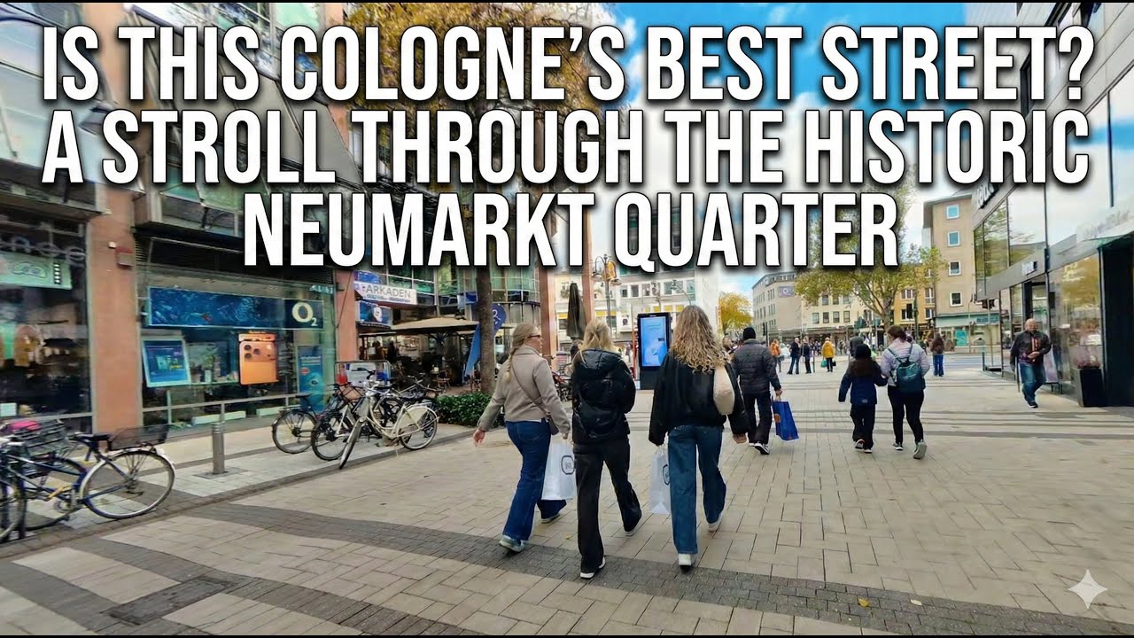 Is This Cologne's Best Street? A Stroll Through the Historic Neumarkt Quarter?