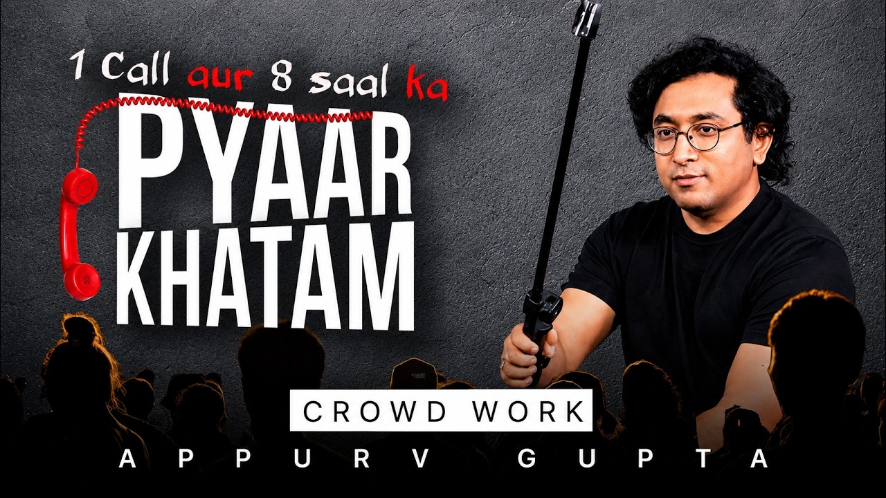 Company HR Just Destroyed an 8-Year Love Story | Appurv Gupta aka GuptaJi |Stand Up Comedy CrowdWork