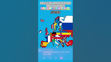 Comments Change Europe Map Season 3! Part 8!.. #shorts