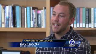 VIDEO: Bosque School says Thank You with creative Mannequin Challenge