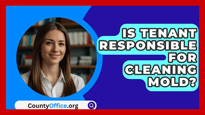 Is Tenant Responsible For Cleaning Mold? - CountyOffice.org