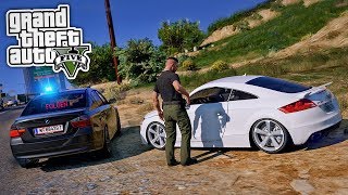 Zivilpolizei stellt GESUCHTEN RASER! 😱 - GTA 5 Polizei Mod