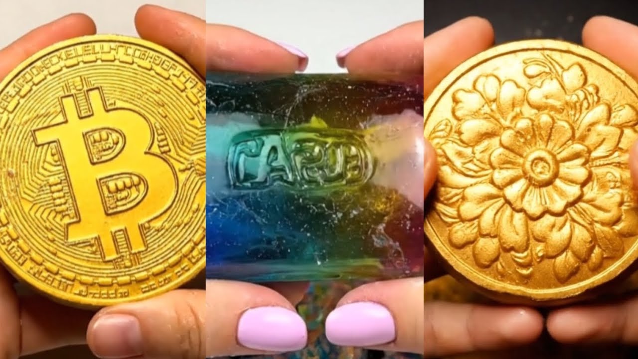 Crushing different types of soap and feeling relaxed and enjoyable, part 1