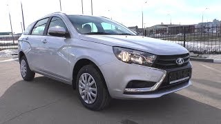 2018 LADA VESTA SW Comfort 1.6MT. Обзор (интерьер, экстерьер, двигатель).