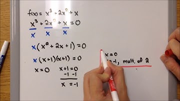 2.2C Polynomial Function Repeated Zeros