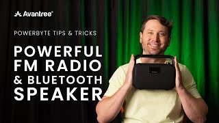 De best klinkende FM-radio Bluetooth-luidspreker - Avantree PowerByte Tips \u0026 Trucs