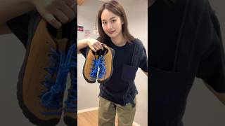 일본감성 여자룩북 Keen 언박싱??운동화추천 니들스 needles 일본여행 ootd fashion 패션유튜버