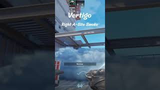 Vertigo Right A-Site Smoke Cs2 Nades