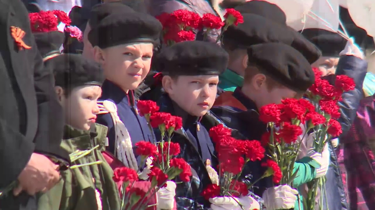 Видео к 9 мая для школьников. Победы учащихся. Хворостовский на безымянной высоте. 9 мая ученики