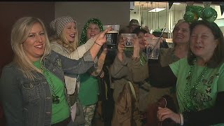 People all around the Valley walk the streets in celebration of St. Patty's Day