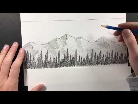 027 Creating space with value and detail in your drawings