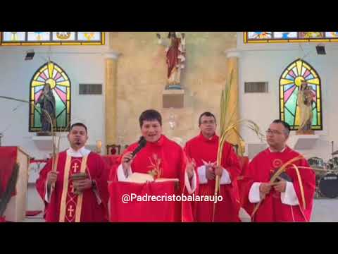 SANTA MISA DE HOY DOMINGO DE RAMOS//PADRE CRISTOBAL