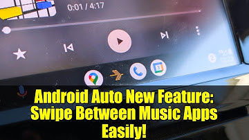 Android Auto New Feature: Swipe Between Music Apps Easily!