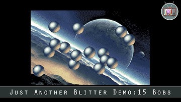 Just Another Blitter Demo – 15 Bobs by Anima, 2015 | Atari ST Intro