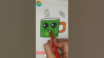 How To Draw A Cup Easy Step By Step || Easy Drawing || Cup Drawing || Drawing With Zaini