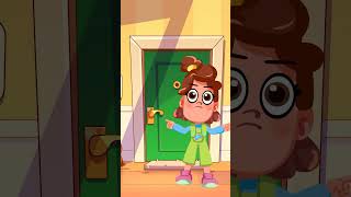 Who’s at the Door? 🚪👀 Smart Safety Rules for Kids | Comy Zomy #Shorts