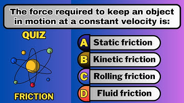 Friction Class 11 Physics Most Important MCQs Practice | Friction for JEE/NEET | Quiz