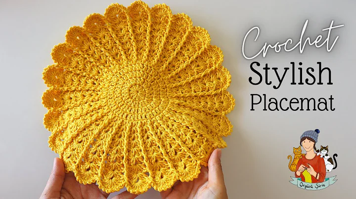 How To Crochet An Easy Placemat / Doily