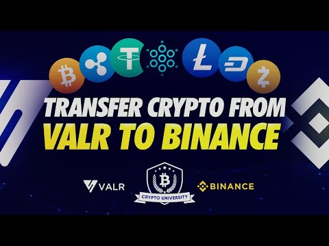 VALR  Tutorial For Beginners 2022 - How Transfer Crypto From Valr To Binance