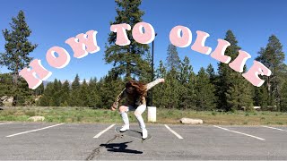 How to Ollie for beginners | simple tips to learn fast