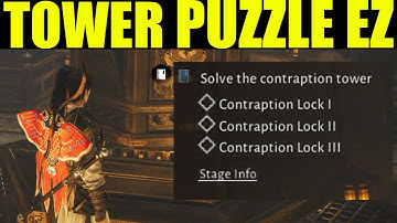 Where winds meet - solve the contraption tower (Contraption Lock Solution) | Veiled Blades quest