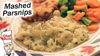 Best Parsnip Recipe   Creamy Mashed Parsnips @ChefBuckRecipes