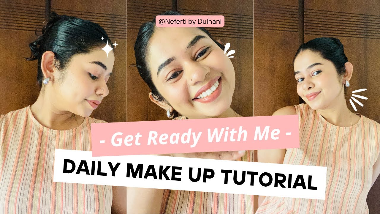 Simple Daily Makeup Tutorial | Easy Everyday Look|ස්වභාවික look එකකට ...