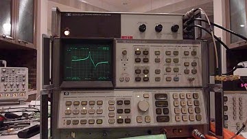 Using the HP 8568B Spectrum Analyzer with the HP 8444A Opt. 059 Tracking Generator