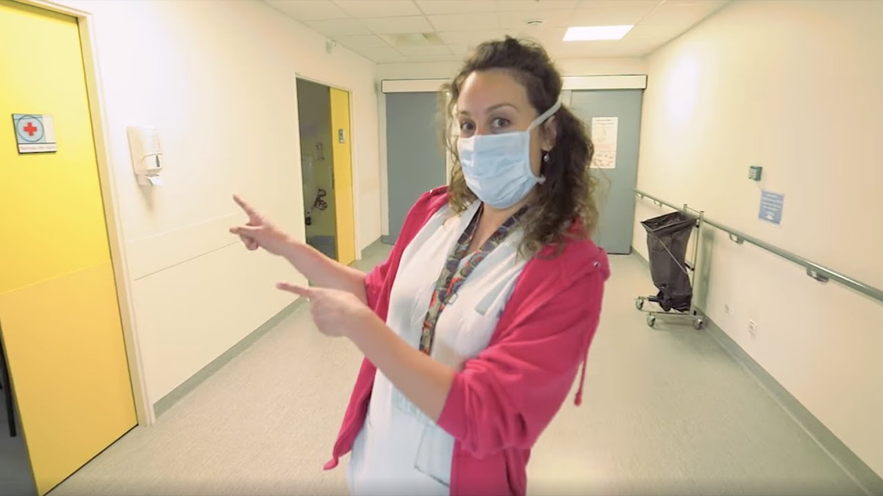 Visite de la maternité et de la salle d'accouchement