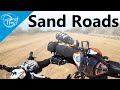 How to ride on sand roads with wheel ruts