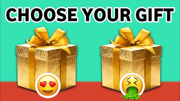 Choose your gift 🤩💝🎁 2 gift box challenge #pickonekickone #wouldyourather #giftboxchallenge