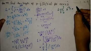 Schaum Series of Integral Calculas| Area & Arc length Ch:21 | Question:44 || Part-43