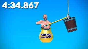 Getting Over It - Buckets Map in 4:34.867
