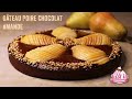 Recette de Gâteau Fondant Poire Chocolat Amande