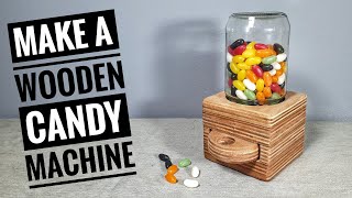 How to Make a Wood Candy Machine - DIY Dispenser