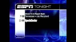Tonight on ESPN promo December 31, 2002