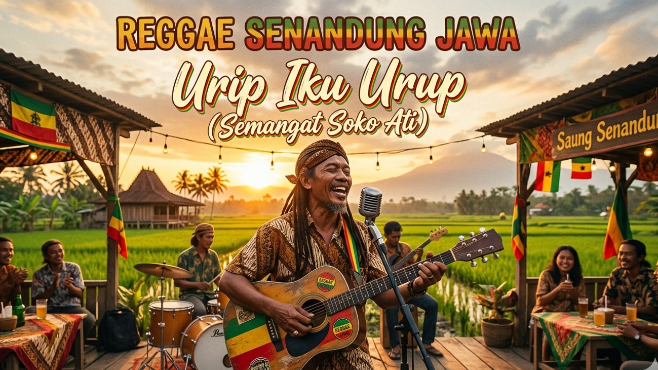 Reggae Jawa dengan pesan motivasi hidup yang lebih mendalam, sangat cocok untuk menginspirasi