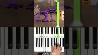 Scary Scanner: DogDay x CatNap - Poppy Playtime 3 Animation [Piano Tutorial] Amosdoll Extras