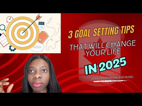 How to Set Goals You'll Actually Achieve in 2025 | wisdom from DDK on ...