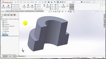 Bài 12  Nhóm lệnh dựng hình Revovled BossBase, Revolved Cut trong Solidworks 2016