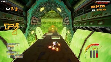 [TK2] CTR99 - N. Gin Labs - 1:39:520 (World Record) by Delecto