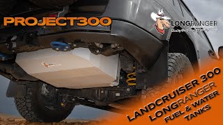 LandCruiser 300 Long Ranger fuel & water tanks - step-by-step install